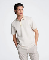 Contrast Placket Button Polo