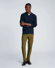 Long Sleeve Johnny Collar Polo