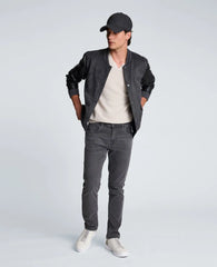 Johnny Collar Henley Sweater