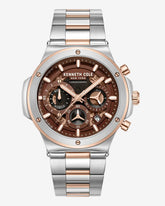 Contrast Dress Sport Watch