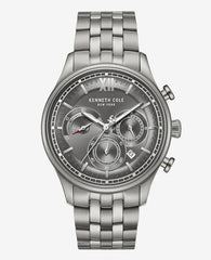 Dress Sport Chronograph Stainless Steel Bracelet Watch