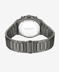 Dress Sport Chronograph Multi Tone Dial Stainless Steel Bracelet Watch