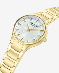 Classic Gold Tone Bracelet Watch