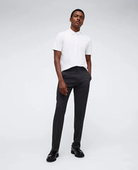 Slim-Fit Tic Weave Dress Pant