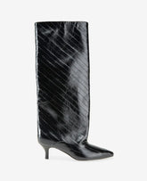 Brisbane Embossed Eel Tall Shaft Boot