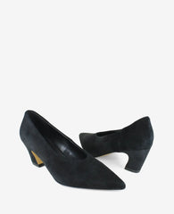 Ophelia Kid Suede Heel