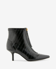 Udaya Embossed Eel Heel Bootie