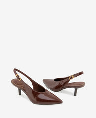 Ulysses Patent Slingback Heel