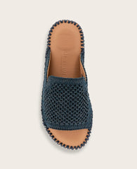 GENTLE SOULS - Leilani Knit Platform Slip On Sandal
