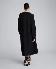 Long Button Front Cardigan Duster
