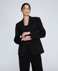 Luxe Twill Slim One Button Jacket