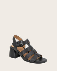 GENTLE SOULS - Margarite Leather Heel Sandal