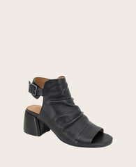 GENTLE SOULS - Marrion Leather Slingback Block Heel Sandal