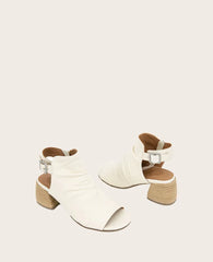 GENTLE SOULS - Marrion Leather Slingback Block Heel Sandal