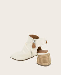 GENTLE SOULS - Marrion Leather Slingback Block Heel Sandal