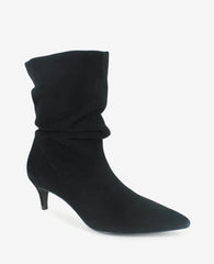 Marsha Suede Kitten Heel Bootie