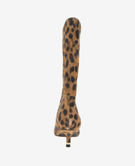 Meryl Suede Leopard Bootie