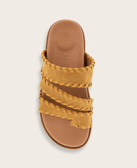 GENTLE SOULS - Niles Suede Whip Stitch band Sandal