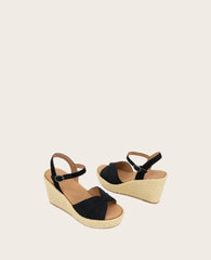 GENTLE SOULS - Nola Fabric Espadrille Wedge