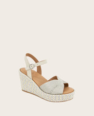 GENTLE SOULS - Nola Fabric Espadrille Wedge