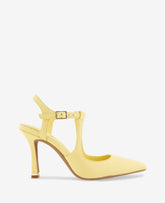 Romi Leather Ankle Slingback Heel