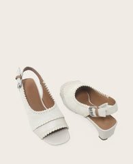 GENTLE SOULS - Samarra Suede Braided Detail Slingback Heel