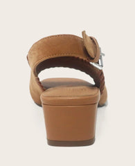 GENTLE SOULS - Samarra Suede Braided Detail Slingback Heel