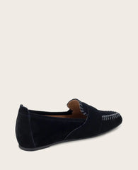 GENTLE SOULS - Sandra Suede Braid Detail Loafer