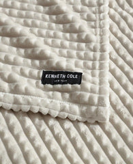 Textured Solid Throw Blanket