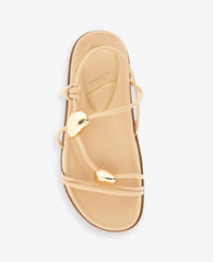 Vera Strappy Leather Embellished Sandal