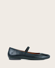 GENTLE SOULS - Walden Leather Pleated Toe Mary Jane Flat
