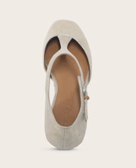 GENTLE SOULS - Wyatt Metallic T-Strap Flat