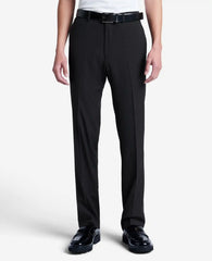 Stretch Mini Grid Slim-Fit TECHNI-COLE Dress Pant