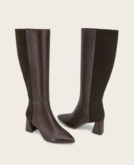 GENTLE SOULS - Dionne Leather Elastic Heel Boot