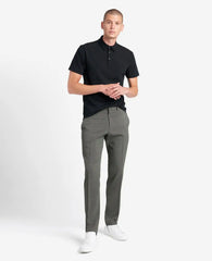 Slim-Fit Tic Weave Dress Pant