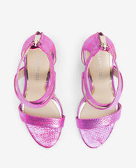 Brooke Cross Strap Heeled Sandal