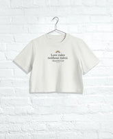 Women's LOVE Cropped Tee