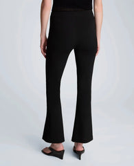 Textured Knit Pull On Flare Pant with Inner Short