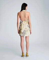 Cowl Mock Neck Dress