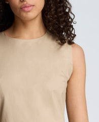 Bubble Hem Midi Dress