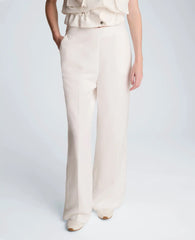 Pull On Wide Leg Linen Pant