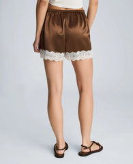 Pull On Short with Lace Hem