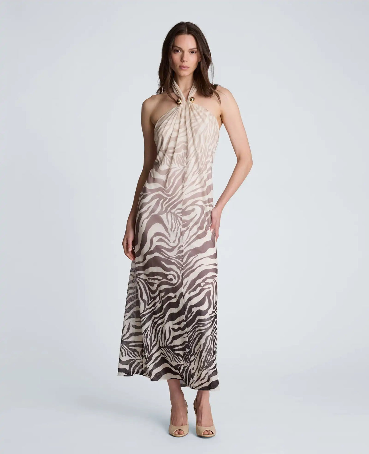 Halter Midi Dress