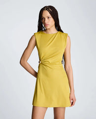Drape Waist Mini Dress