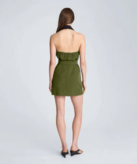 Halter Neck Suit Dress