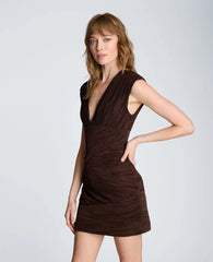 Ruched Mini Dress