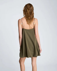Bubble Hem Mini Dress