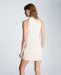 Mock Neck Hourglass Dress