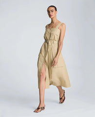 Cargo Midi Dress