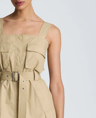 Cargo Midi Dress